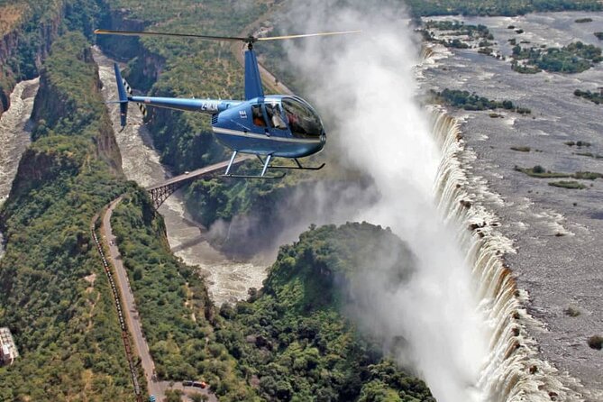 13-15 minutes Private Short Helicopter Flight - A possible wildlife view over Zambezi National Park