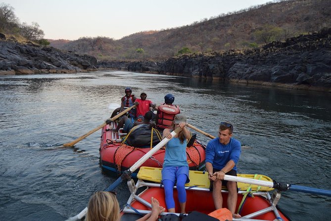 5 Days & 4 Nights Whitewater Rafting Victoria Falls - Beach camps, tents, and river cooking