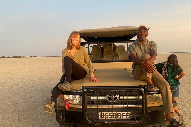 6 Days Victoria Falls Chobe Wildlife and Okavango Delta Tour - Through Makgadikgadi National Park to Maun