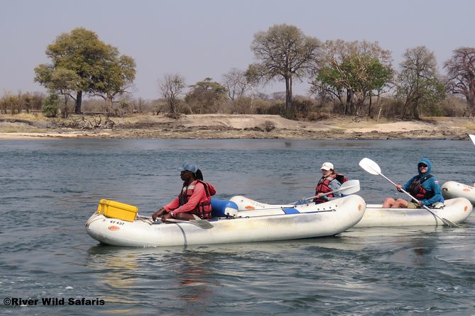 Canoeing Upper Zambezi 1 Day - River Wild Safaris - Starting in Victoria Falls at 7:30 a.m.