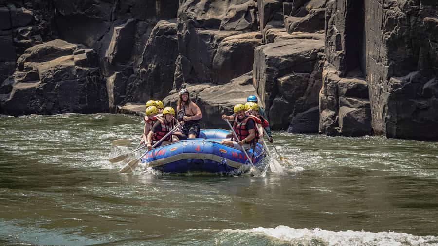 From Kasane: Full-Day White Water Rafting - Leaving Kasane and crossing into Zimbabwe