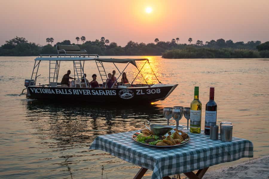 From Livingstone: Victoria Falls River Safari - Quiet channels, islands, and wildlife