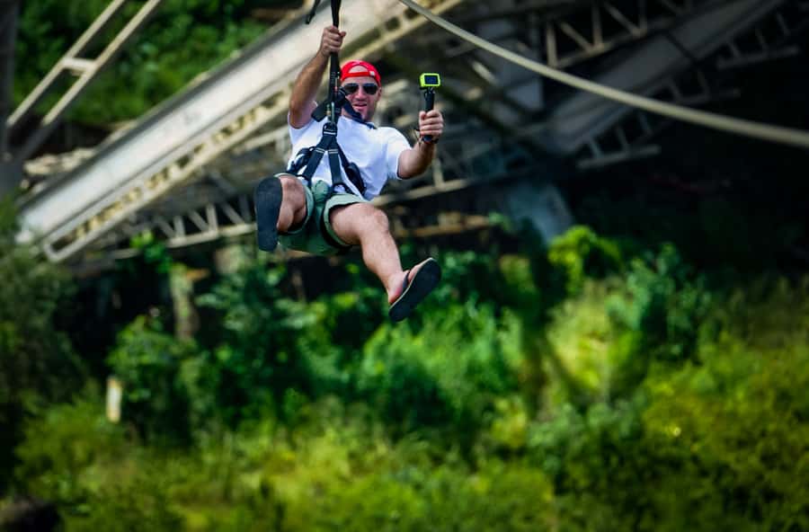From Victoria Falls: Zip Line from the Victoria Falls Bridge - Is $41 good value?