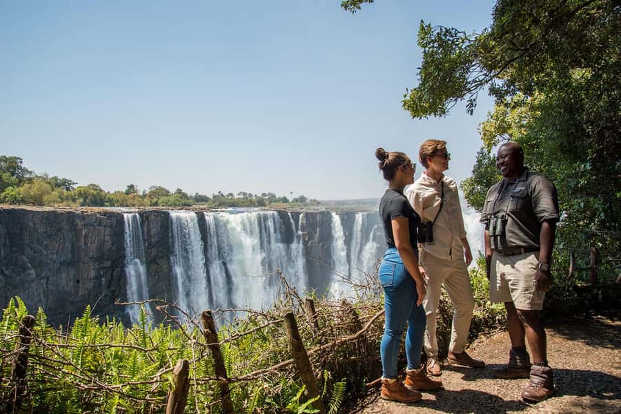 Guided Scenic Tour Of The Victoria Falls – Experience Nature - Walking through the rainforest and viewing all 16 points