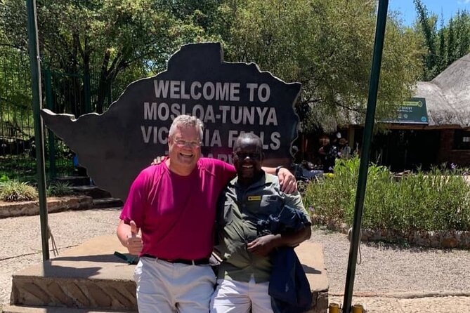 Guided Tour of the Falls (Zimbabwe side) - Walking into the Victoria Falls rainforest