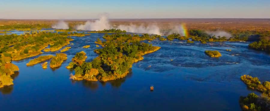 GUIDED TOUR OF THE VICTORIA FALLS ON THE ZAMBIAN SIDE - The Ride From Livingstone to the Falls