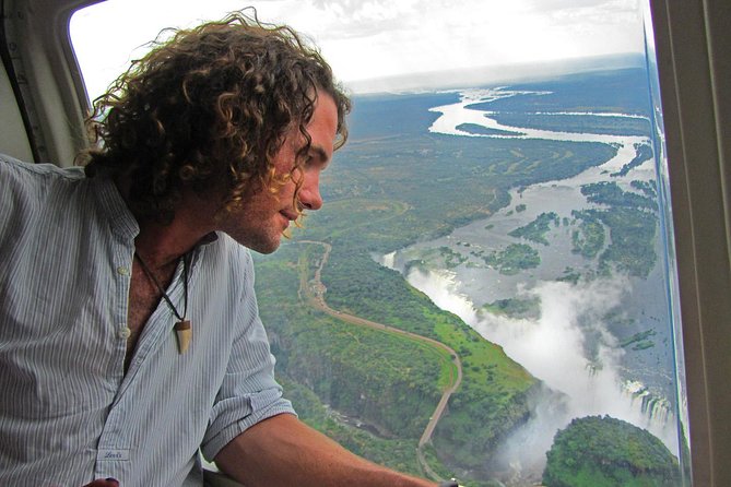 Helicopter Flight 12/13 Minute (Zimbabwe) - Victoria Falls from the helicopter