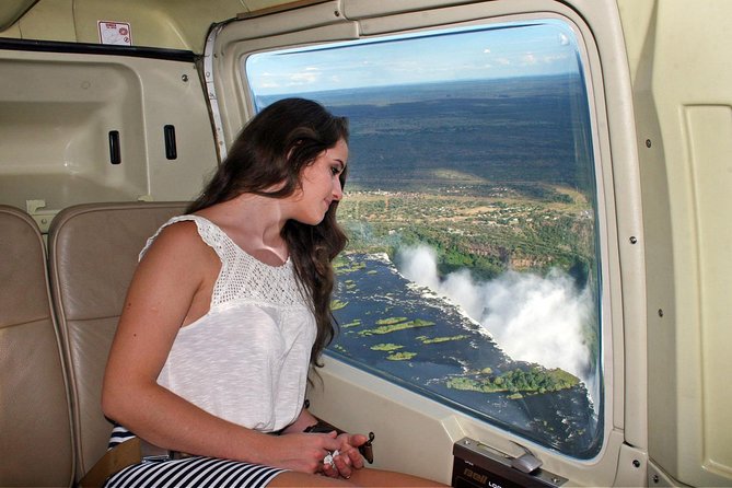 Helicopter Flight 12/13 Minute (Zimbabwe) - The wider view toward Zambezi National Park