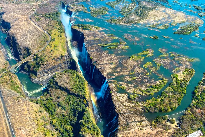 Helicopter Flight Experience Over Victoria Falls - The 26-minute flight over the park and gorge