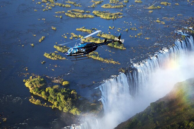 Helicopter Flight+window Seat Guarantee over the Victoria Falls - Why a three-person maximum changes the feel