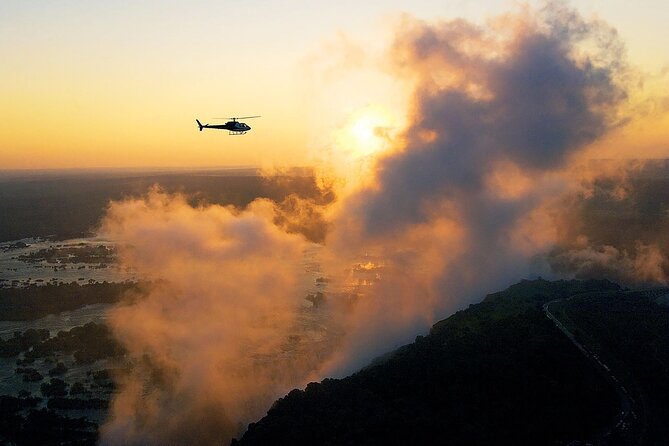 Helicopter Flight+window Seat Guarantee over the Victoria Falls - Who will enjoy this flight most