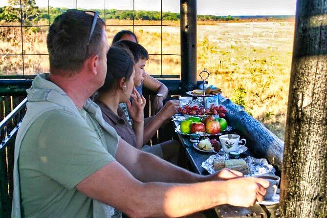 High Tea in the Savannah, Catering by Victoria Falls Hotel - Leaving Victoria Falls at 3 p.m.