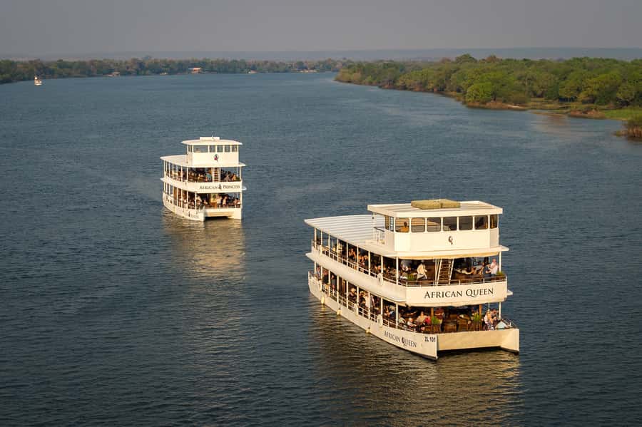 Livingstone: Zambezi River Sunset Cruise - Boarding the African Queen or African Princess