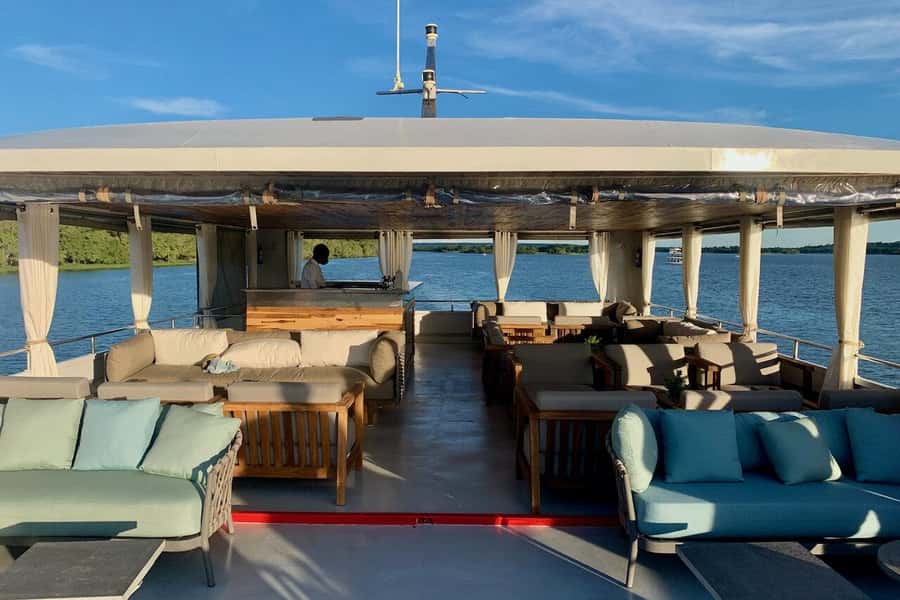 Luxury Sunset Dinner Cruise with 4-Course Meal - Boarding Zambezi Breeze or Zambezi Reflections