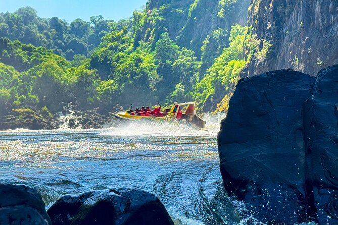 Shearwater Adventure Jet Boat Experience in Victoria Falls - The 465-horsepower ride through Batoka Gorge