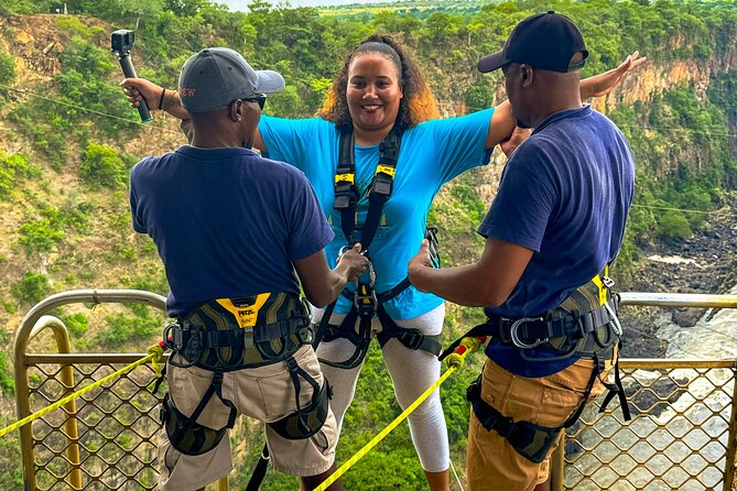 Shearwater Bungee Jump Victoria Falls Bridge - The recovery and the keepsake certificate