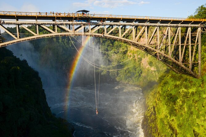 Shearwater Bungee Jump Victoria Falls Bridge - Who will enjoy this most