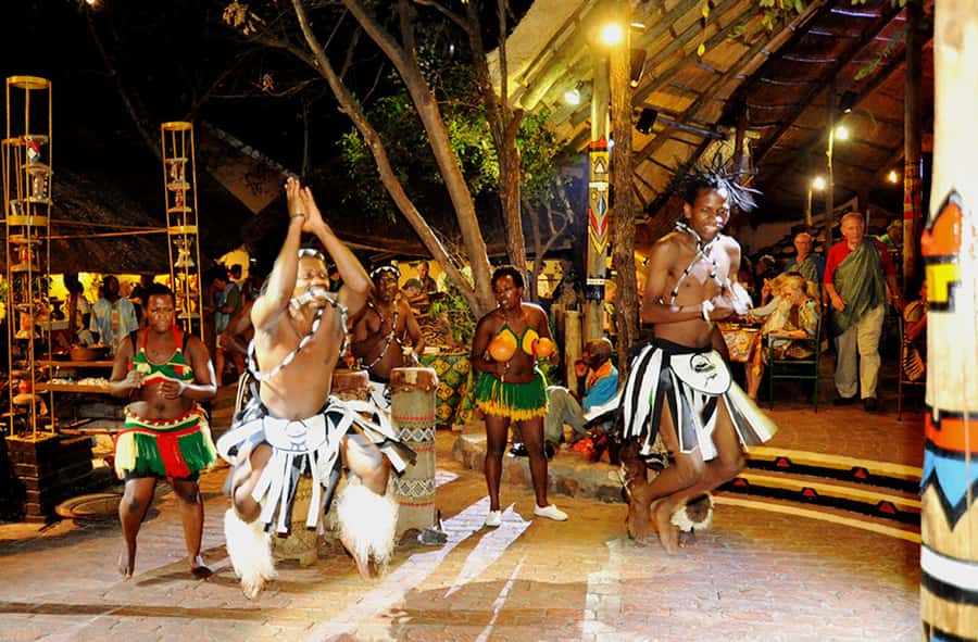 Victoria Falls: Boma Dinner and Drum Show - Arriving at The Boma on Squire Cummings Road