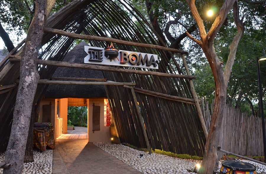 Victoria Falls: Boma Dinner and Drum Show - The meal begins with unusual tastes