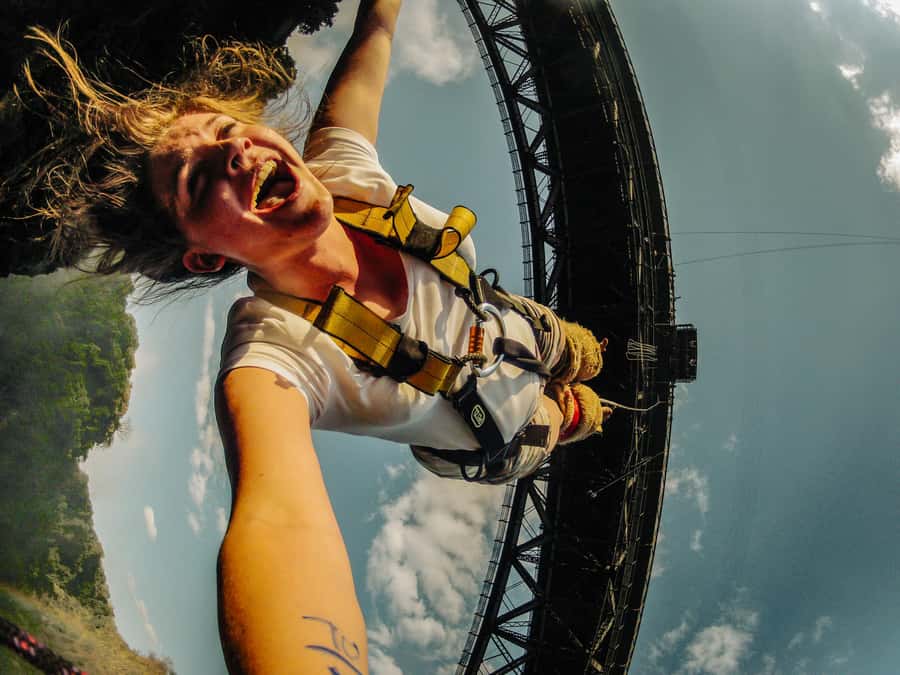 Victoria Falls Bridge Bungee Jump - The safety talk is part of the experience