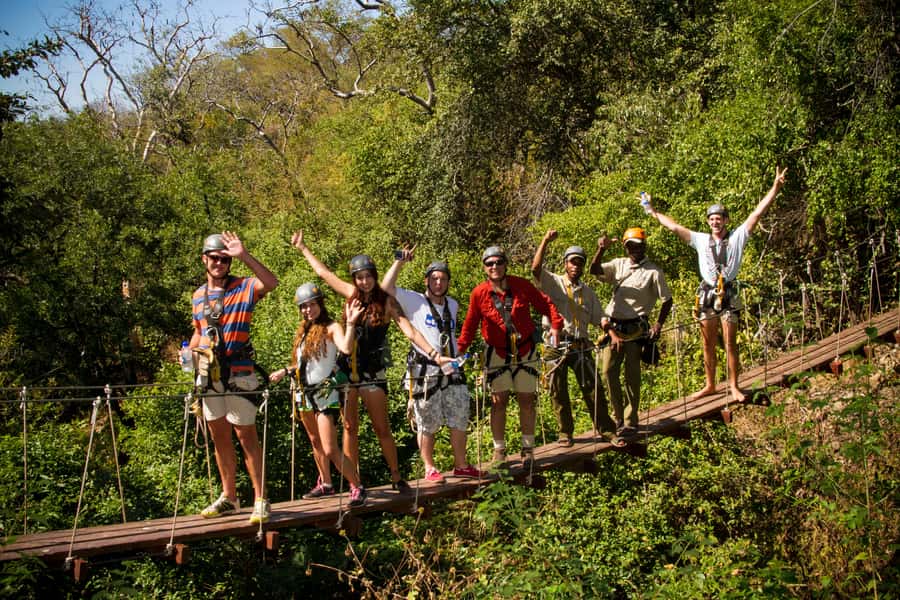 Victoria Falls: Canopy Tour with Transfers - The Safety Briefing and Two-Guide System