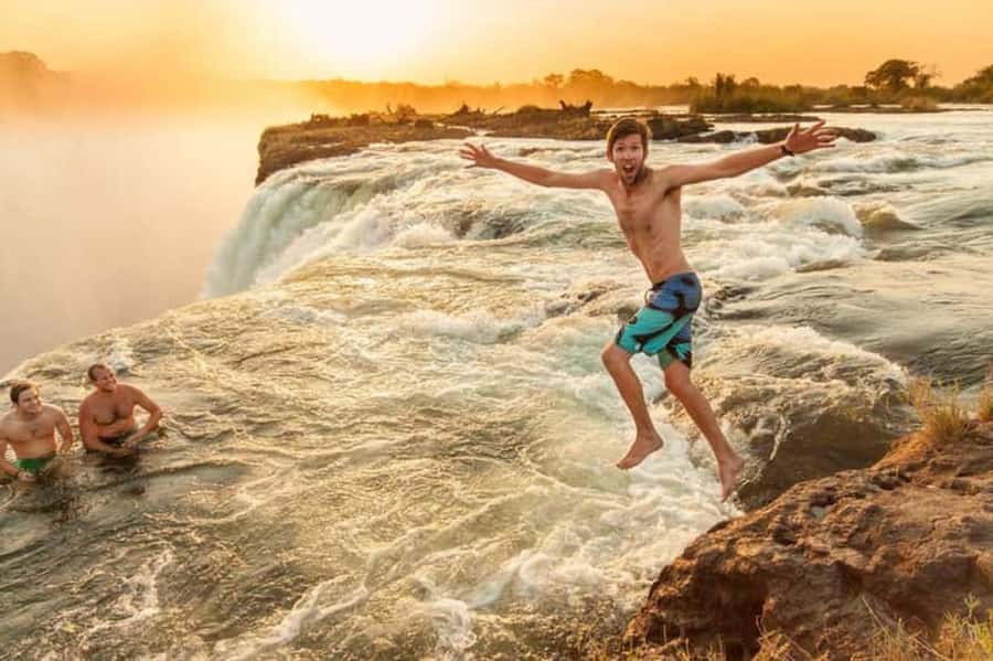 Victoria Falls: Devil's Pool High Tea - Pickup from Zimbabwe and the border details