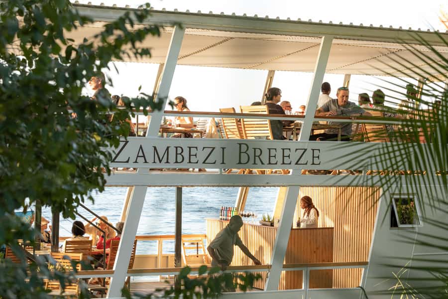 Victoria Falls: Dinner Cruise on the Zambezi River - Setting off from the Pure Africa Waterfront