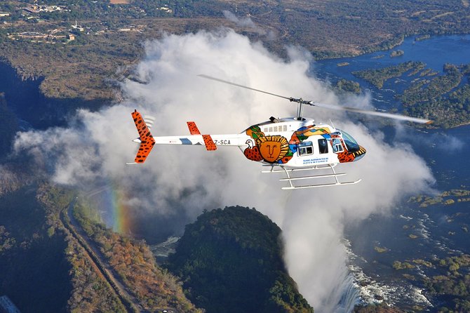 Victoria Falls Flight of the Angels Helicopter Flight - The 12 to 13-minute Flight of the Angels