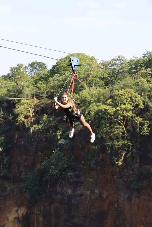 Victoria Falls: Half Day Flying Fox, Zip Line, & Gorge Swing - The views over Victoria Falls and Batoka Gorge