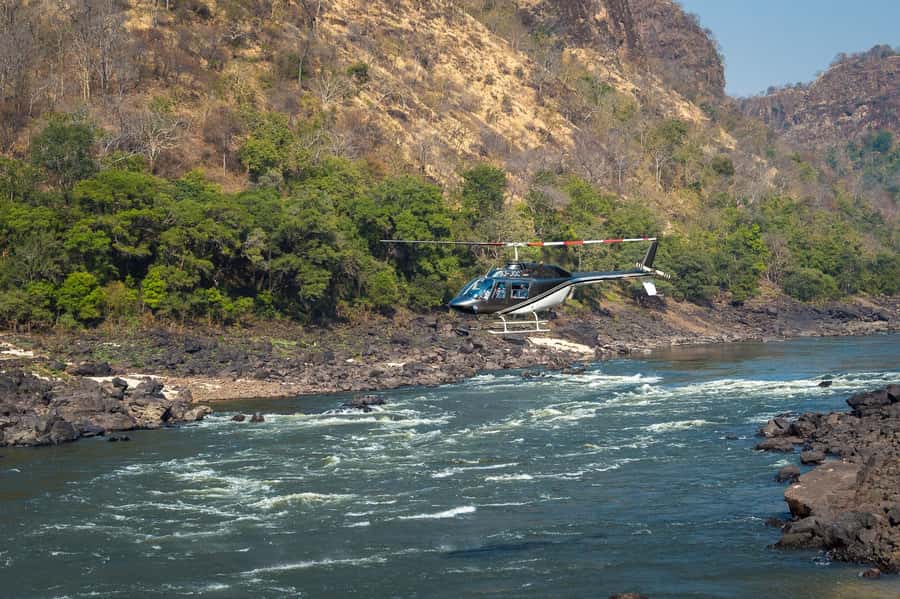 Victoria Falls Helicopter Flights - Seeing Victoria Falls from the air