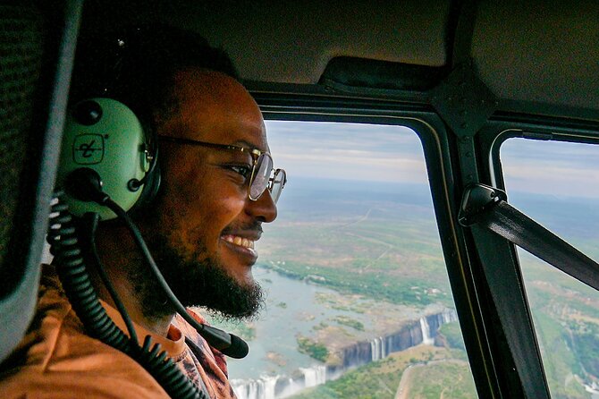 Victoria Falls Helicopter Tour - What the pickup and airport-style setup are like
