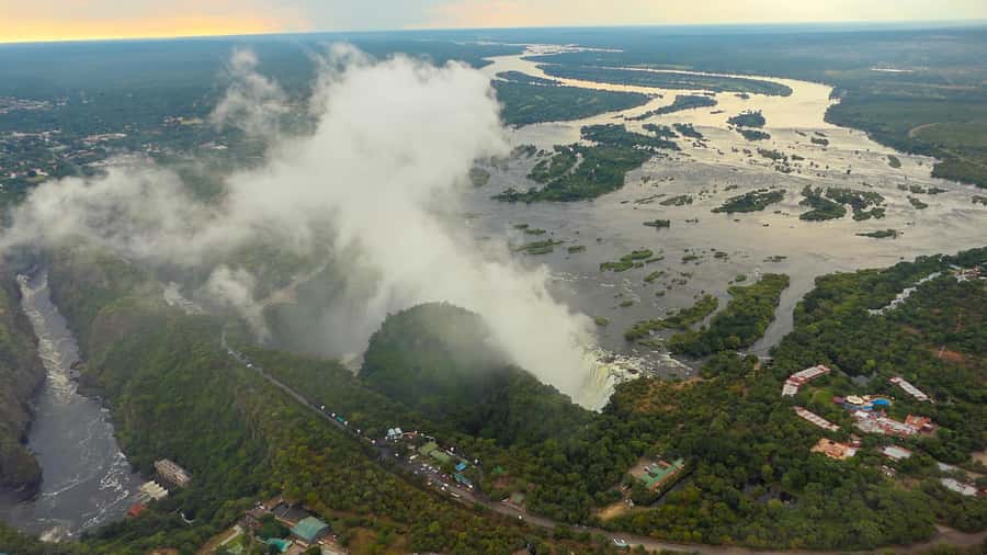 Victoria Falls: Helicopter Tour with Hotel Pickup - How much value do you get for $180?