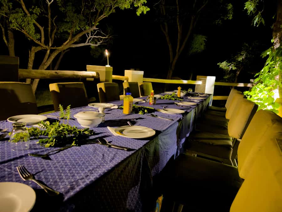 Victoria Falls: Night Game Drive Zambezi National Park - When weather changes the evening