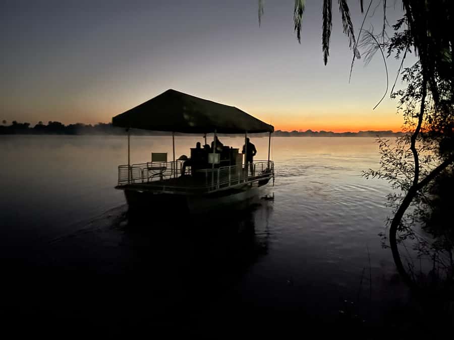 Victoria Falls: Private Sunrise Cruise with Breakfast - What the crew adds to the morning