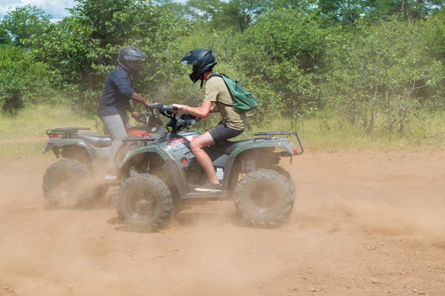 Victoria Falls Quad Bike Adventure - Following views toward the Zambezi River