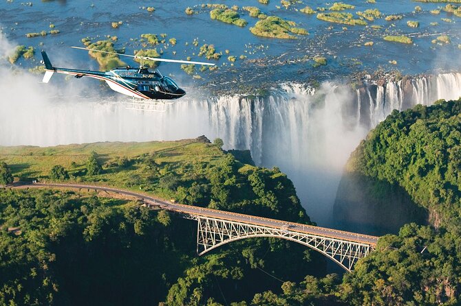 Victoria Falls : Scenic Day Tour, Lunch & Helicopter Flight - The helicopter flight gives you the shape of Victoria Falls