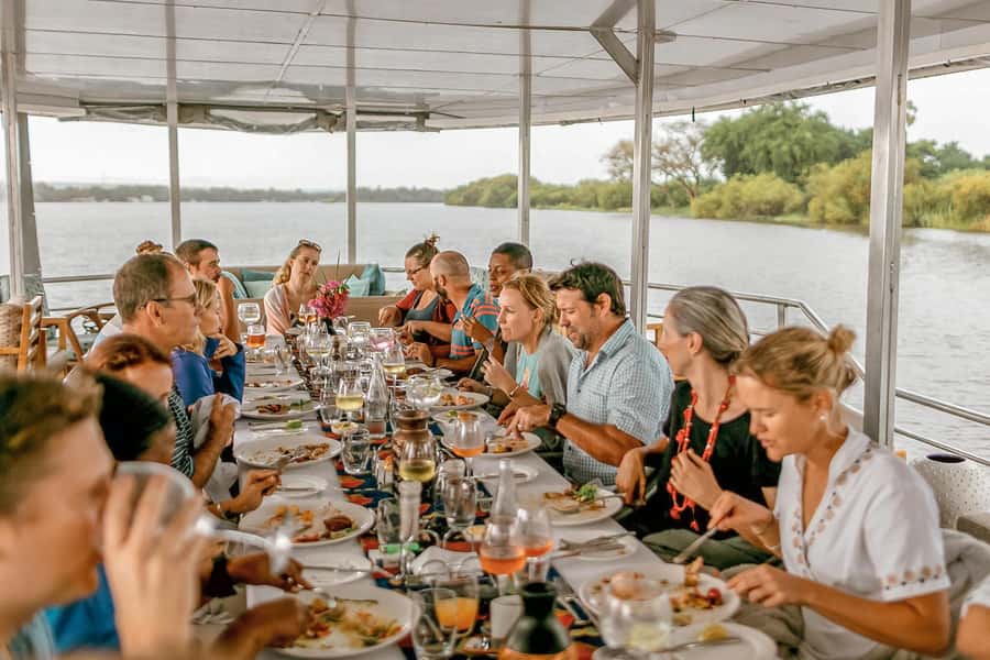 Victoria Falls Scenic Guided Tour with Sunset Boat Cruise - The bridge and the border river