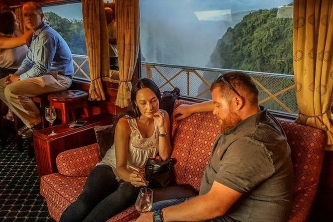 Victoria Falls Steam Train Dinner - Victoria Falls Bridge at sunset