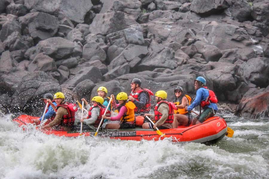 Victoria Falls White Water Rafting on the Zambezi River - Five hours of Zambezi white water