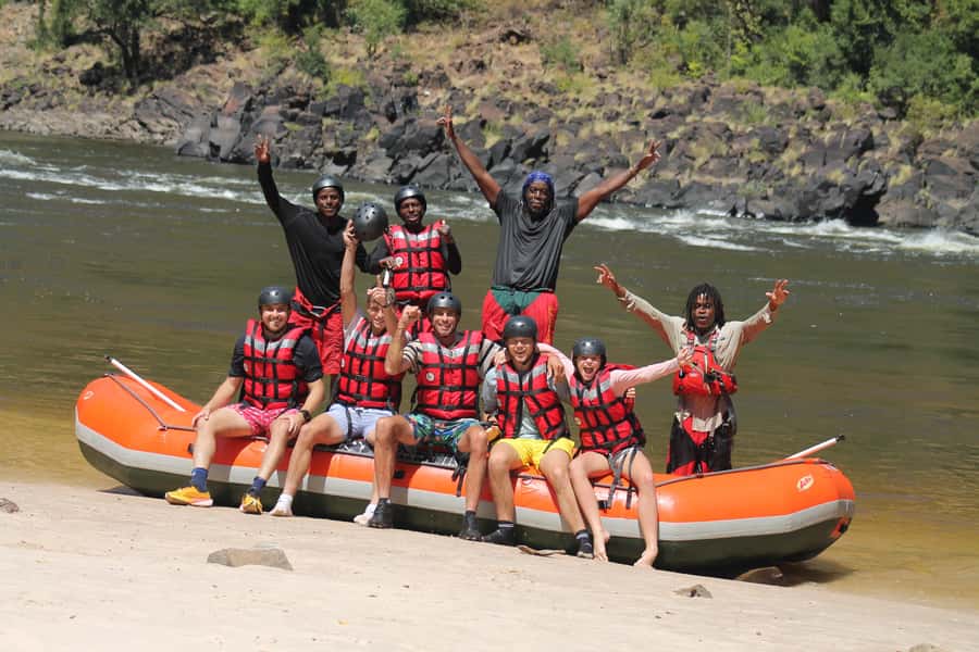 Victoria Falls White Water Rafting on the Zambezi River - Lunch at Mpala Guest & Adventure Farm