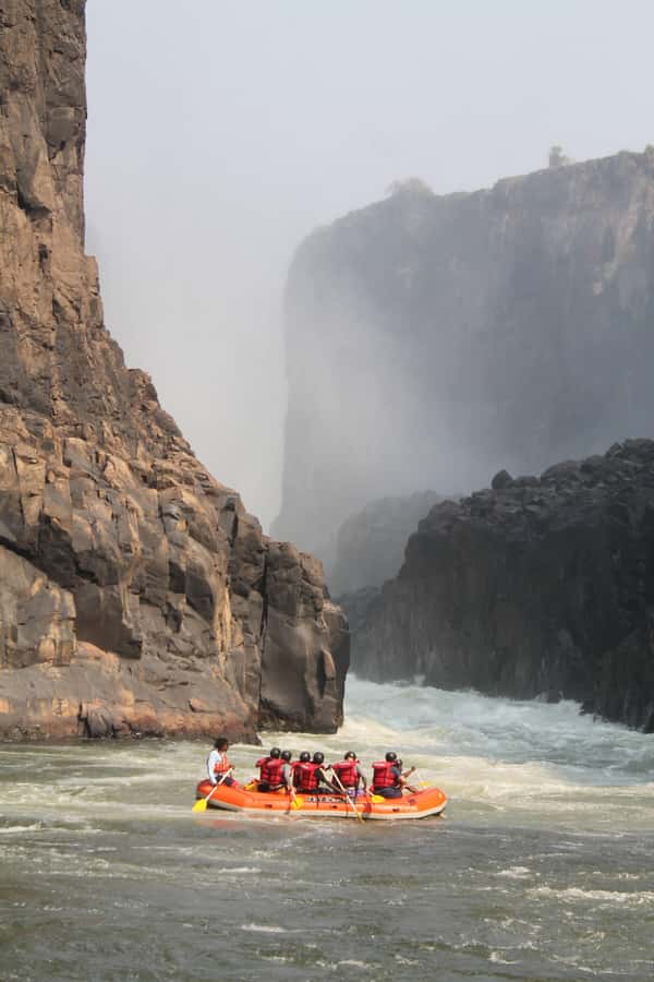 Victoria Falls White Water Rafting on the Zambezi River - The early start and transfer from Victoria Falls
