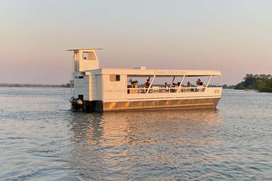 Victoria Falls: Zambezi River Relaxing Sunset Boat Cruise - Hotel pickup and the short ride to the jetty