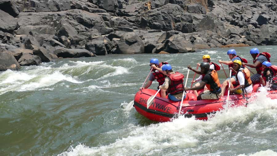 Victoria Falls: Zambezi River White Water Rafting Experience - What the low-water season changes