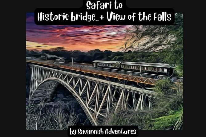 Walking Safari to the Falls, Bridge and beyond with Savannah - Victoria Falls Bridge, gorge, and river views