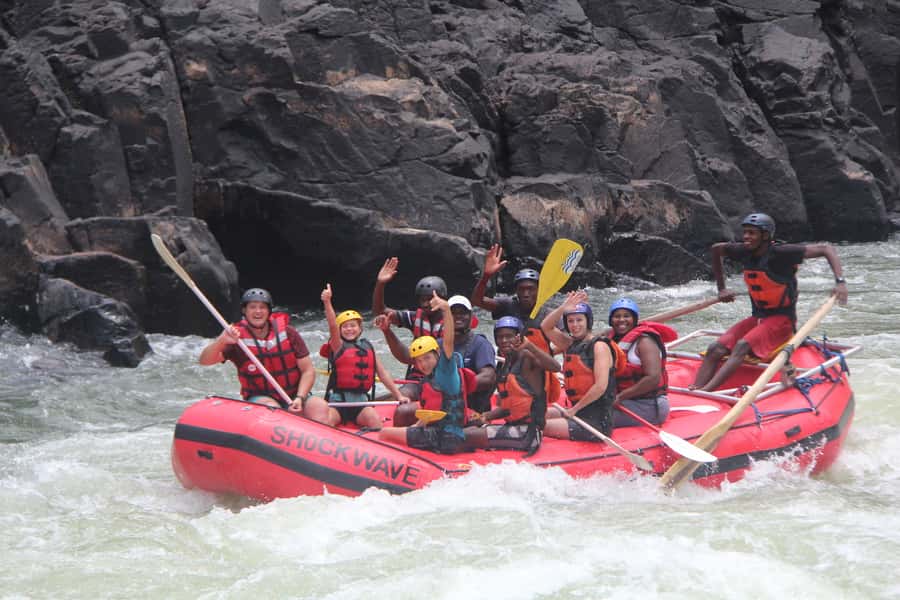 Zambezi River: Kid-Friendly Whitewater Rafting - Reaching the Zambezi below Batoka Gorge