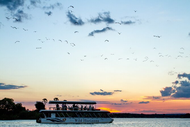 Zambezi River Sunset Cruise, from Victoria Falls, Zimbabwe - Choosing between the standard and upper-deck experience