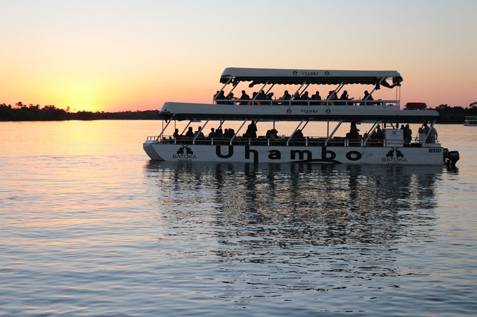 Zambezi Sunset Cruise – Wildlife, Drinks & Breathtaking Views - Canapés and an open bar on deck