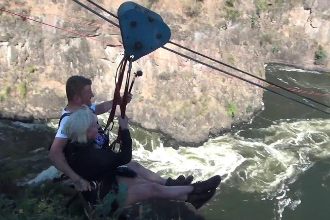 Zipline - Victoria Falls - What the 120-meter height adds